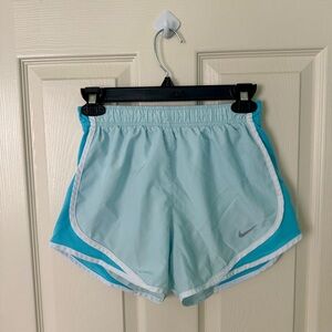 Light Blue Nike Running Shorts